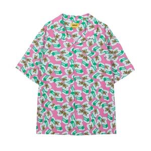 Golf Wang Cigarette Print Kool Button Up